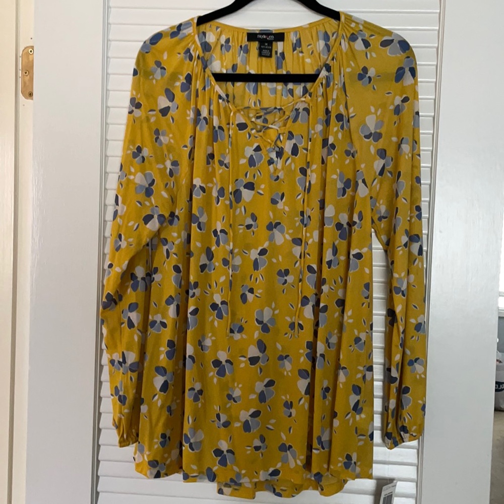 NWT style and co too sz 1X from Macy’s